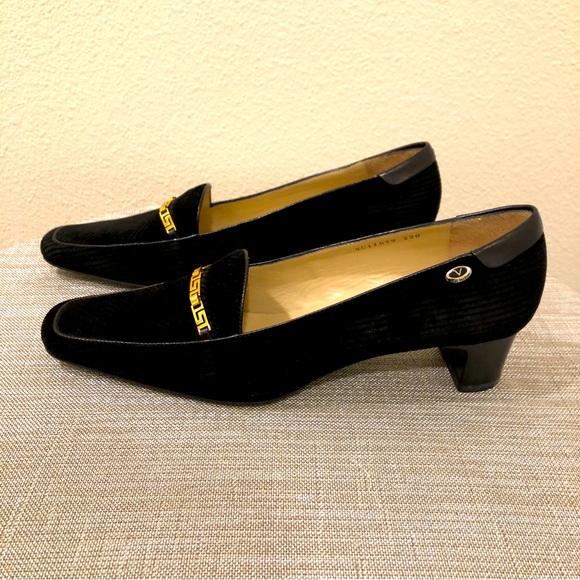Heeled Loafer (RARE) Tedi Hualun Black size 6 - Picture 6 of 13